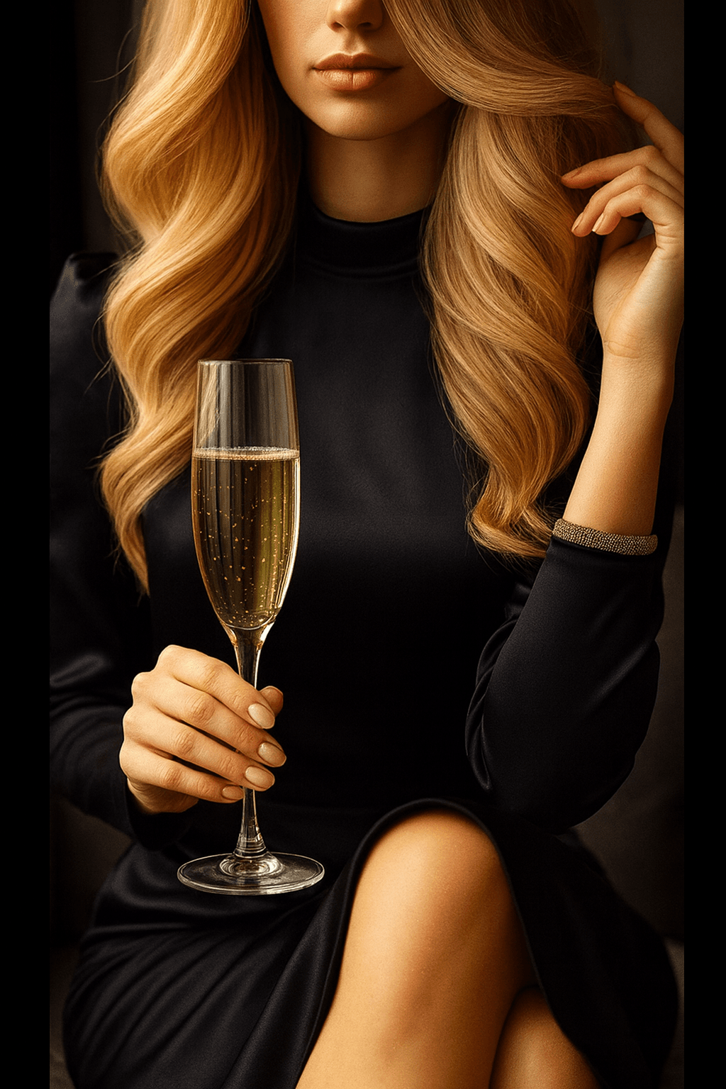 Champagne en Zachte Glamour AboutEmeraldEscorts